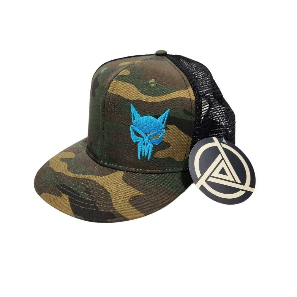 Ally Outdoors NWT Camo Trucker 6 Panel Mesh Cap Hat OS